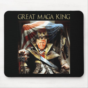 Grote Mega King Verenigde Staten vlag Ultra Maga T Muismat