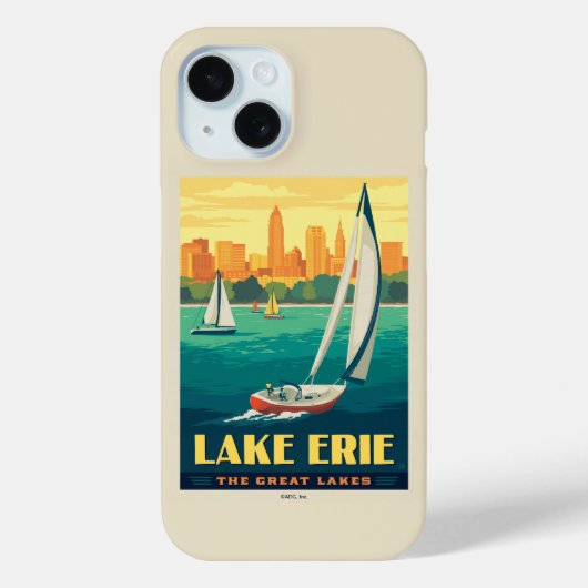 Grote Meren | Lake Erie Case-Mate iPhone Case (Achterkant)