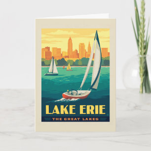 Grote Meren   Lake Erie Kaart