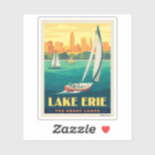 Grote Meren | Lake Erie Sticker (Vel)