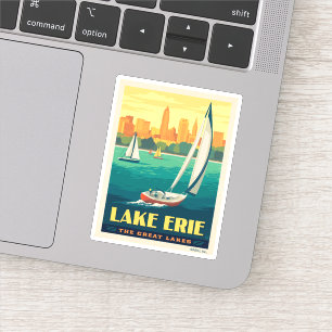 Grote Meren   Lake Erie Sticker