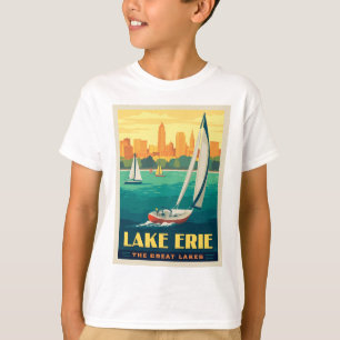Grote Meren Lake Erie T-shirt