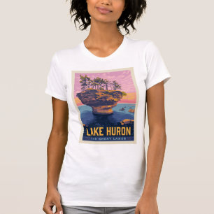 Grote Meren Lake Huron T-shirt