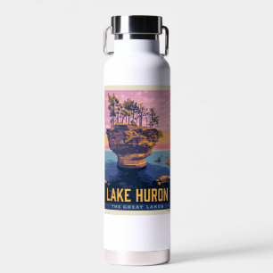 Grote Meren Lake Huron Waterfles