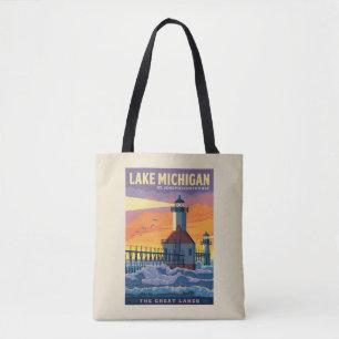 Grote Meren Lake Michigan Draagtas