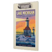 Grote Meren | Lake Michigan Klembord (Links)
