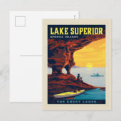Grote Meren | Lake Superior Briefkaart (Voorkant / Achterkant)