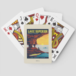 Grote Meren   Lake Superior Pokerkaarten