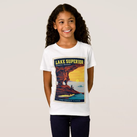 Grote Meren | Lake Superior T-shirt (Voorkant volledig)