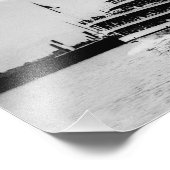 Grote Meren, passagiersschip Brittannië Foto Afdruk (Hoek)