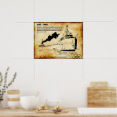 Grote Meren uit de scheepswreck-reeks: Daniel J Mo Poster (Keuken)