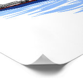 Grote Meren, vrachtschip Algomarine Poster (Hoek)