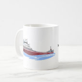 Grote meren, vrachtschip Edward L. Ryerson billboa Koffiemok (Voorkant links)