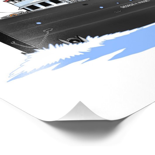 Grote Meren, vrachtschip George H. Russel Foto Afdruk (Hoek)