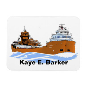 Grote Meren, vrachtschip Kaye E. Barker Magneet