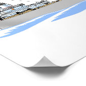 Grote Meren, vrachtschip Ojibway Poster (Hoek)