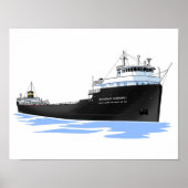 Grote Meren, vrachtschip Richard M. Marshall Poster (Voorkant)
