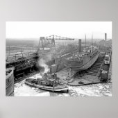 Grote Merentechniek werkt Poster (Voorkant)