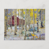 Grote Mesa Solitaire kap in een bos Briefkaart (Voorkant)