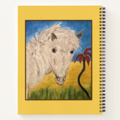 Grote mini-paarden notitieboek (Achterkant)