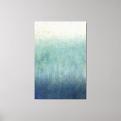 Grote, minimale Abstracte zeebaars Canvas Afdruk (Voorkant)