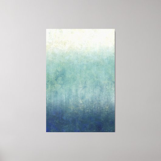 Grote, minimale Abstracte zeebaars Canvas Afdruk (Voorkant)