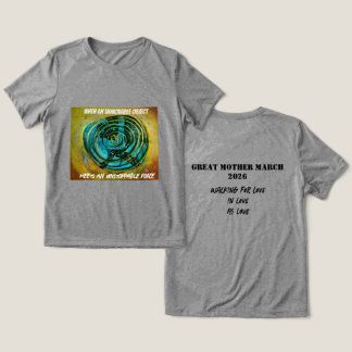 GROTE MOEDER MARCH "Onstuitbaar" T-Shirt Tri-Blend