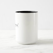 Grote Mok met twee tongen met vlekken (444 ml) (Midden)
