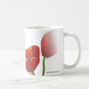 grote mok rode papaver