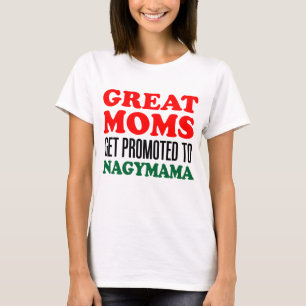Grote momen worden gepromoot naar Nagymama Hongaar T-shirt