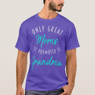 Grote Momen worden gepromoot naar oma, zwangerscha T-shirt