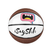 grote mond basketbal (Voorkant)