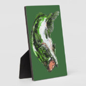 Grote mond Bass Fotoplaat (Zijkant)