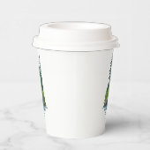 Grote Mond Bass Striking Water Surface Paper Cup Papieren Bekers (Rechts)