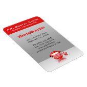 Grote Mond Lach Tandheelkundige Grote Premium Flex Magneet (Rechterzijde)