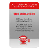 Grote Mond Lach Tandheelkundige Grote Premium Flex Magneet (Verticaal)