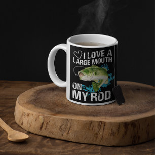 Grote mond op mijn koffiekoffie Mok
