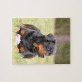 Grote mooie rottweiler legpuzzel (Horizontaal)