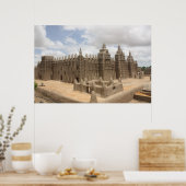 Grote moskee van Djenne Poster (Keuken)