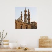 Grote moskee van Muhammad Ali Pasha Poster (Keuken)