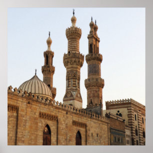 Grote moskee van Muhammad Ali Pasha Poster