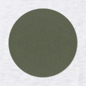 Grote Moss Groene Getextureerde Ronde Stickers – C (Design 2)