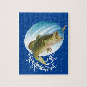Grote Mouth Bass Legpuzzel
