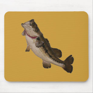 Grote Mouth Bass Mousepad Muismat