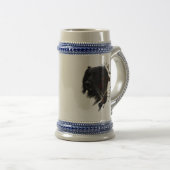 Grote Münsterlander met fazant Bierpul (Voorkant rechts)