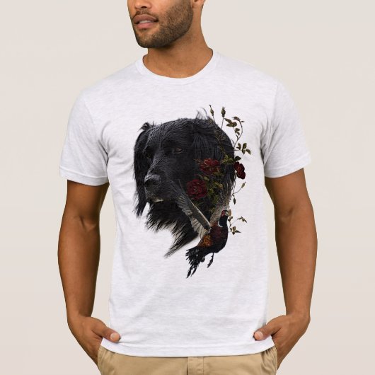 Grote Münsterlander met fazant T-Shirt (Voorkant)