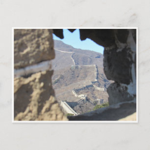 grote muur glimp briefkaart