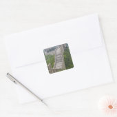 Grote muur, Jinshanling, China Vierkante Sticker (Envelop)