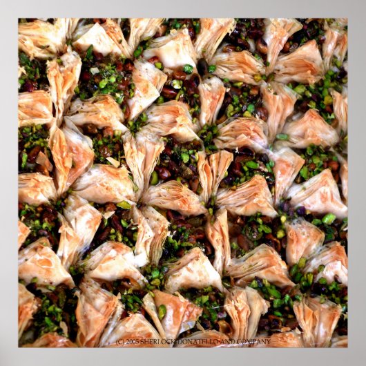 Grote muur van Baklava Poster (Voorkant)