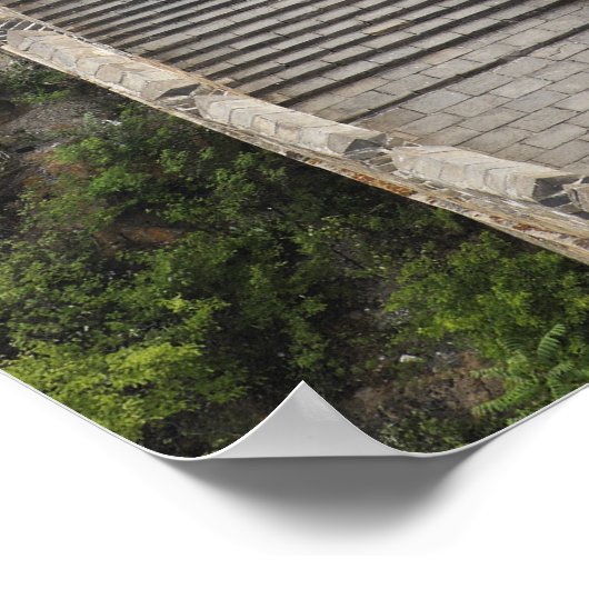 Grote muur van China bij Jinshanling, China, Azië Poster (Hoek)